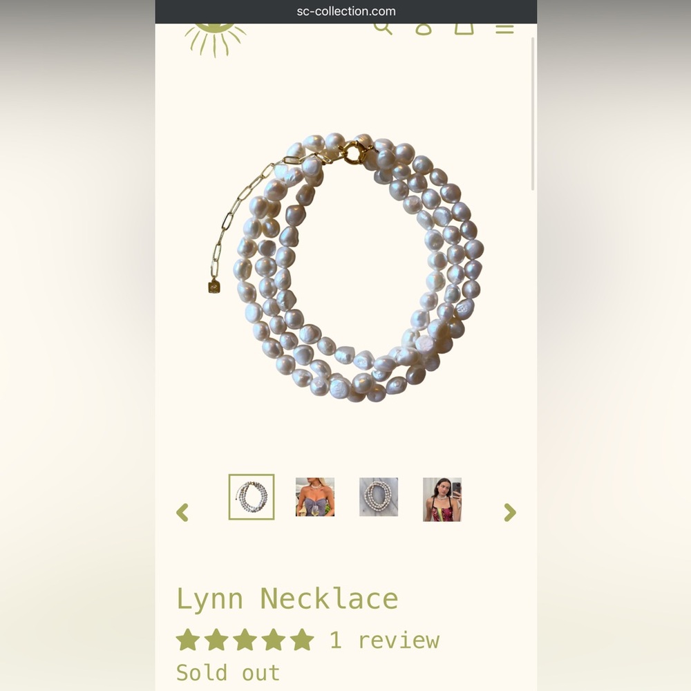 SC Collection Lynn Necklace SOLD OUT